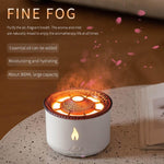 MESMERIZING VOLCANO AROMA DIFFUSER AIR PURIFIER HUMIDIFIER FOR HOME AND BEDROOM - 360ML