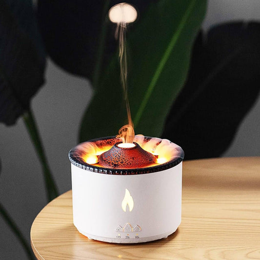 MESMERIZING VOLCANO AROMA DIFFUSER AIR PURIFIER HUMIDIFIER FOR HOME AND BEDROOM - 360ML